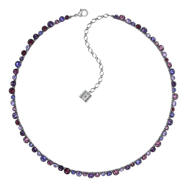 Purple - Water Cascade necklace - Konplott